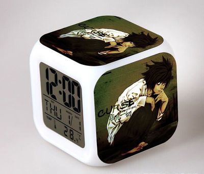 動漫時光守護者 現貨七彩電子禮品鬧鐘，喚醒你的二次元日常