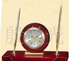 紅木石英夜光鬧鐘 酒店客房的高端計時藝術品